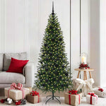 HKH Árvore de Natal Artificial com 300 Leds Verde em PE e PVC