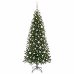 HKH Árvore de Natal Artificial com 300 Leds Verde em PE e PVC