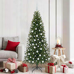 HKH Árvore de Natal Artificial com 300 Leds Verde em PE e PVC