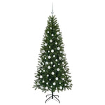 HKH Árvore de Natal Artificial com 300 Leds Verde em PE e PVC