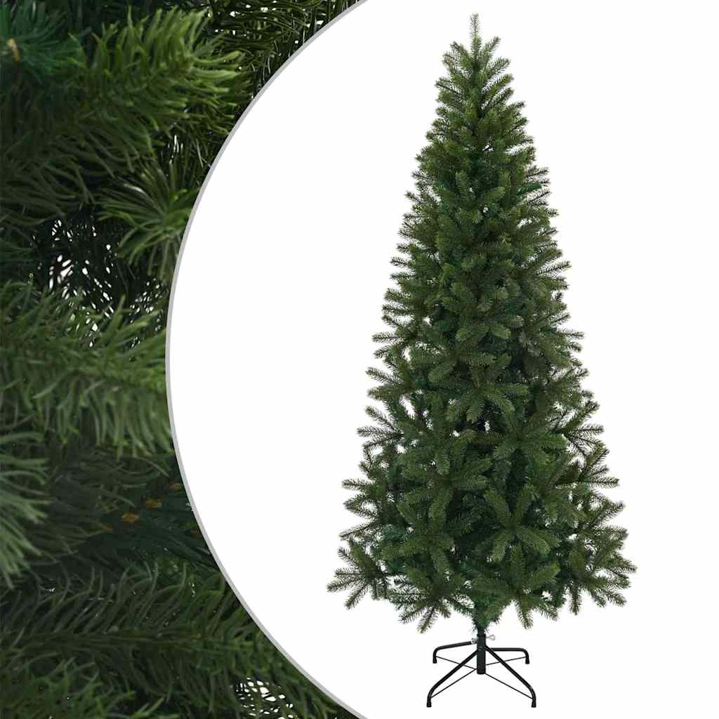 HKH Árvore de Natal Artificial Verde em PVC com Pé em Aço