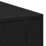 HKH Armario de Pared de Roble - Negro
