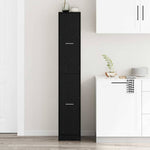HKH Armario de Pared de Roble - Negro