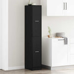 HKH Armario de Pared de Roble - Negro