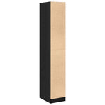 HKH Armario de Pared de Roble - Negro