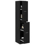 HKH Armario de Pared de Roble - Negro