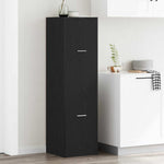 HKH Armario de Pared en Roble - Negro