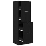 HKH Armario de Pared en Roble - Negro