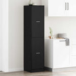 Armario de Pared HKH de Roble - Negro