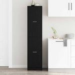 Armario de Pared HKH de Roble - Negro