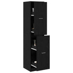 Armario de Pared HKH de Roble - Negro