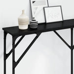 HKH Mesa Consola Apoio em Carvalho - Preto