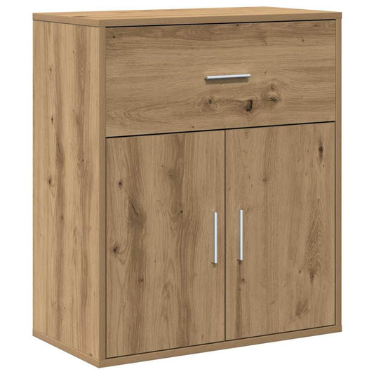 HKH Aparador Moderno de Madera Procesada con 2 Puertas - Roble Artesanal