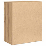 HKH Aparador Moderno de Madera Procesada con 2 Puertas y 2 Cajones - Roble Artesanal