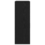 HKH Aparador Clásico en Madera Procesada con 2 Puertas y 1 Cajón - Roble Negro
