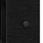 HKH Juego de muebles de baño de roble - Negro