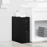 HKH Juego de muebles de baño de roble - Negro