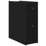 HKH Juego de muebles de baño de roble - Negro