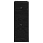 HKH Juego de muebles de baño de roble - Negro