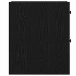 HKH Juego de muebles de baño de roble - Negro