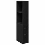 HKH Conjunto de Muebles de Baño en Roble - Negro