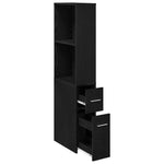HKH Conjunto de Muebles de Baño en Roble - Negro