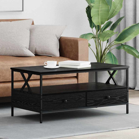 Mesa de Centro HKH con Cajón - Roble Negro