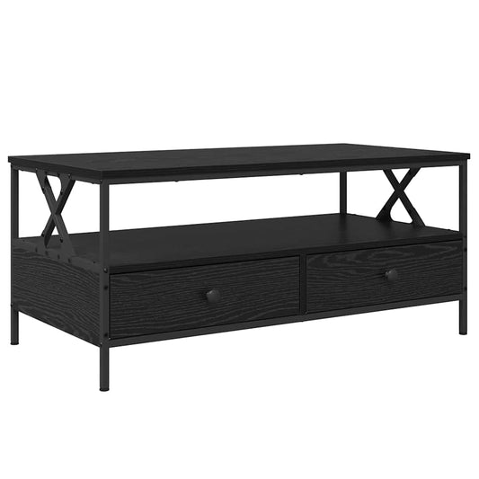 Mesa de Centro HKH con Cajón - Roble Negro