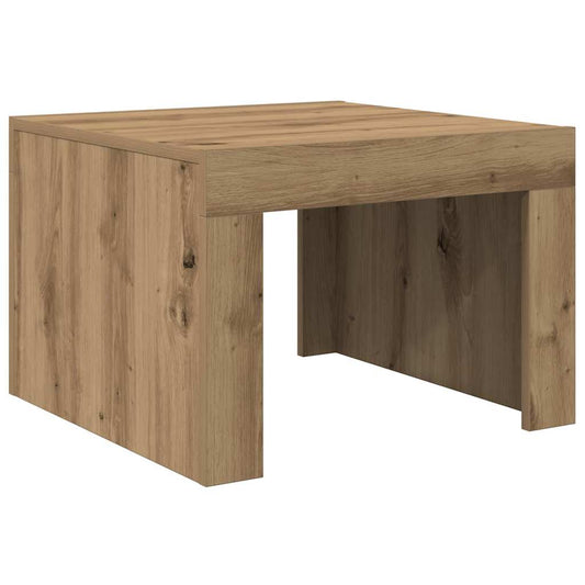 Mesa de centro HKH, color roble artesanal, de madera de ingeniería