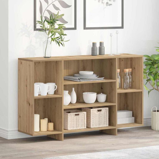 Aparador moderno HKH de madera de ingeniería - Roble artesanal