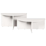HKH Conjunto de 2 Mesas de Centro HKH - Branco