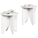 HKH Conjunto de 2 Mesas de Centro HKH - Branco