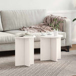 HKH Conjunto de 2 Mesas de Centro HKH - Branco