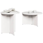 HKH Conjunto de 2 Mesas de Centro HKH - Branco