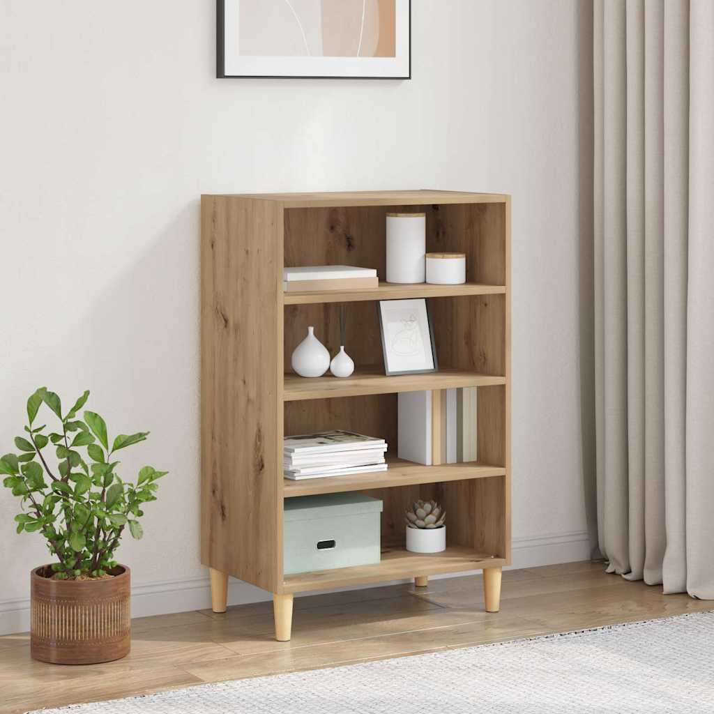 HKH Aparador Moderno de Madera Procesada con Estante - Roble Artesanal