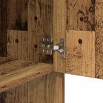 Aparador rústico HKH en madera procesada con 3 puertas - Madera antigua