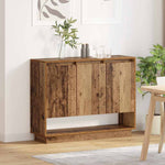 Aparador rústico HKH en madera procesada con 3 puertas - Madera antigua