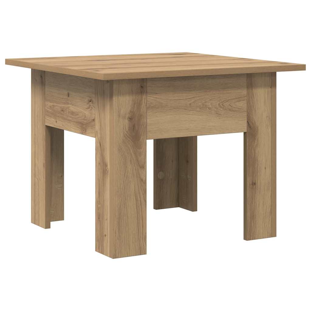 Mesa de centro HKH, color roble artesanal, de madera de ingeniería