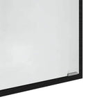 Espejo de baño LED HKH en roble - Negro