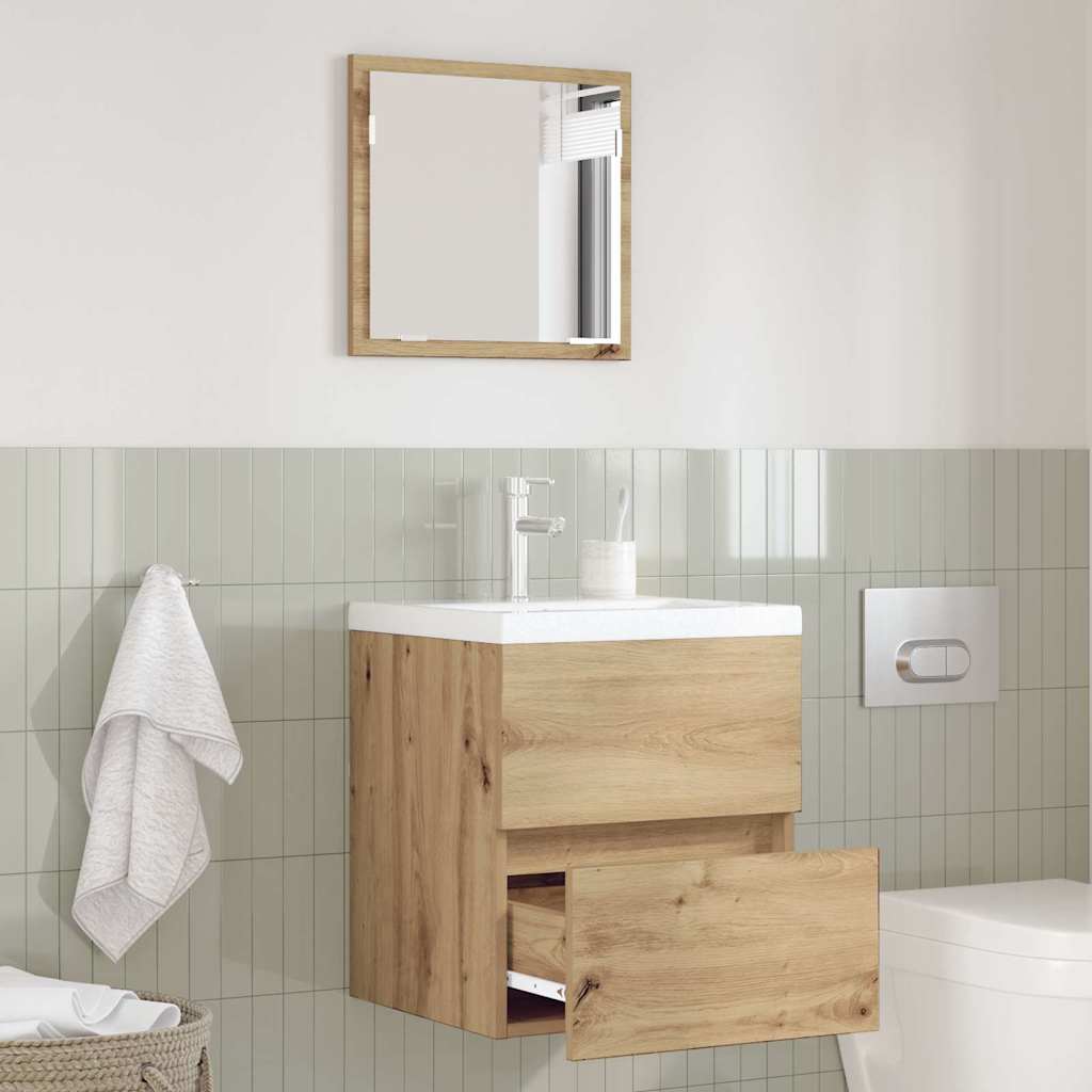 HKH Armario de Baño en Roble Artesanal