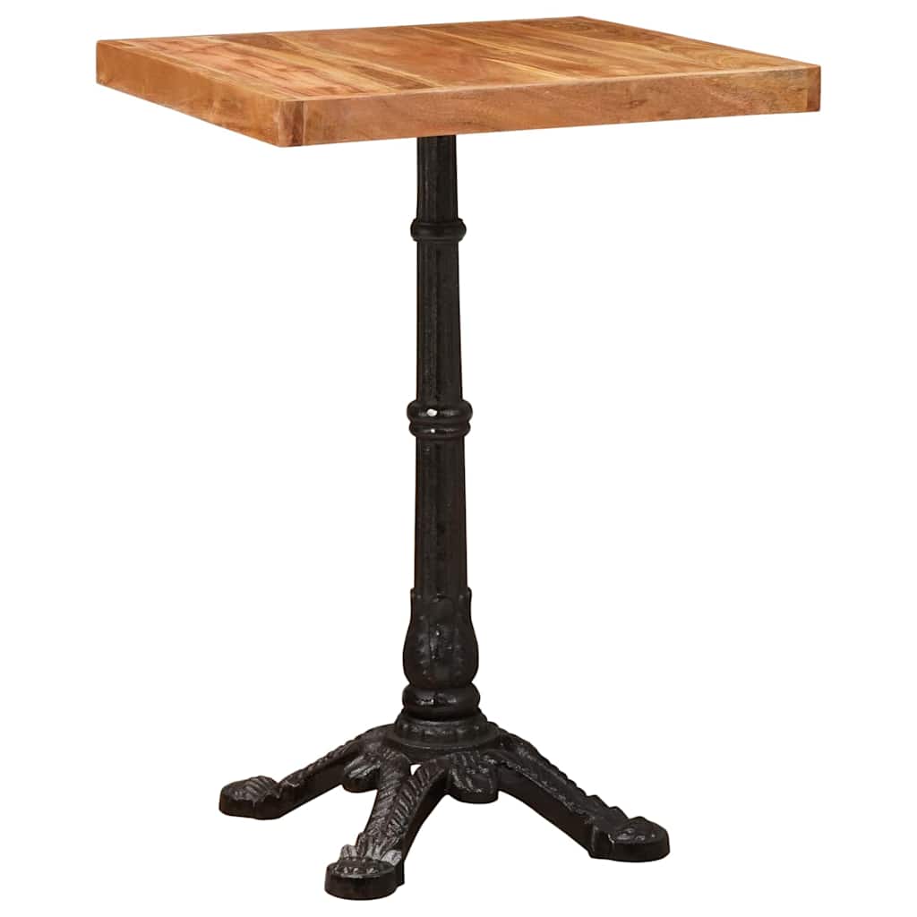 HKH Mesa Bistró Madera Maciza Acacia Marrón