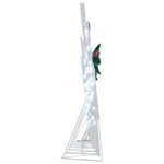 HKH Juego de 7 renos LED de tela - Blanco