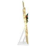 HKH Conjunto de 4 Renas de LED em Tecido - Ouro