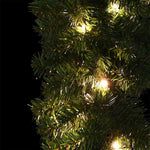 HKH conjunto de 2 Guirlandas de Natal com 600 LED em PVC - Verde