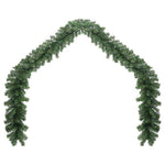 HKH conjunto de 2 Guirlandas de Natal com 600 LED em PVC - Verde