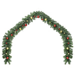HKH conjunto de 2 Guirlandas de Natal com 600 LED em PVC - Verde