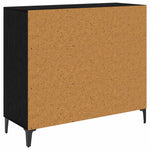 HKH Aparador de madera procesada con 3 puertas - Roble Negro