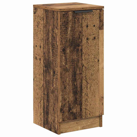 HKH Aparador Moderno de Madera Procesada con 1 Puerta - Madera Antigua