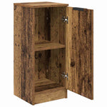 HKH Aparador Moderno de Madera Procesada con 1 Puerta - Madera Antigua