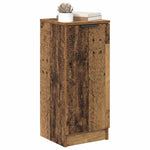 HKH Aparador Moderno de Madera Procesada con 1 Puerta - Madera Antigua